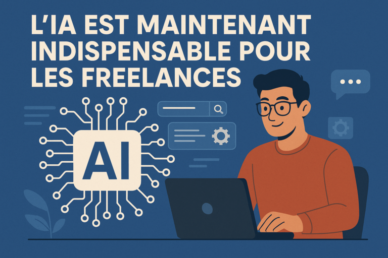 L'IA, indispensable pour les freelances en 2025